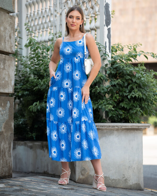 floral maxi dress