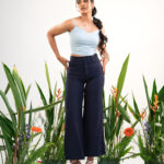 High Waist Wide leg pant
