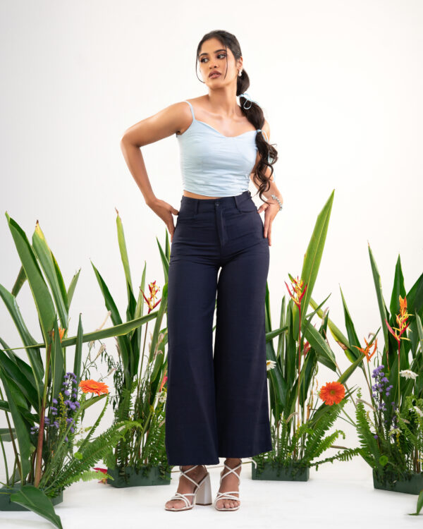 High Waist Wide leg pant